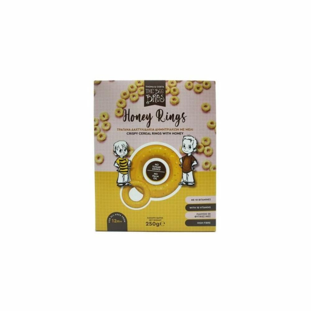 Δημητριακά Δαχτυλίδια μελιού - The Bee Bros