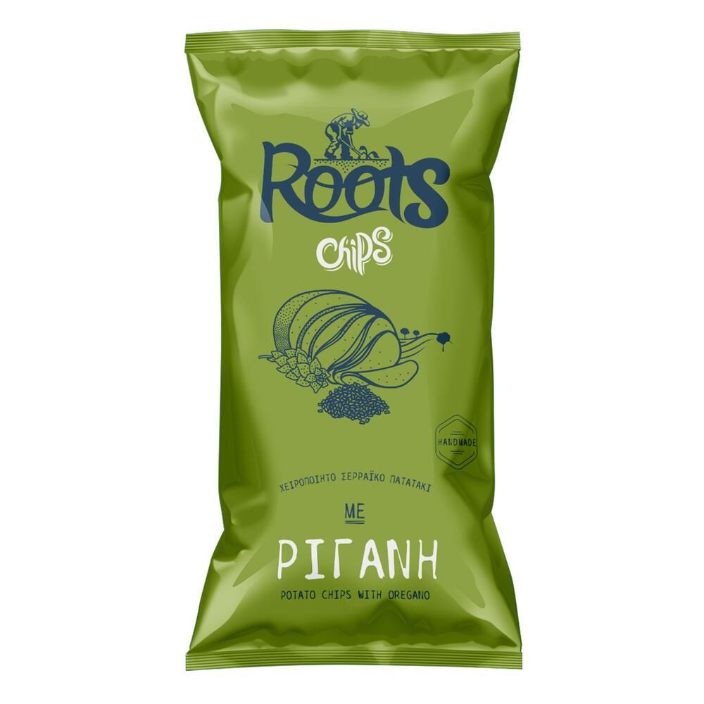 Πατατάκια με γεύση Ρίγανη – Roots Chips
