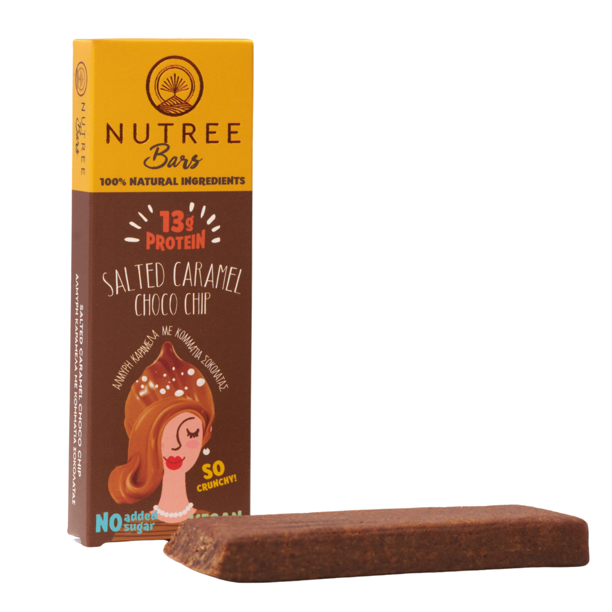 ΜΠΑΡΑ SALTED CARAMEL CHOCO CHIP - NUTREE