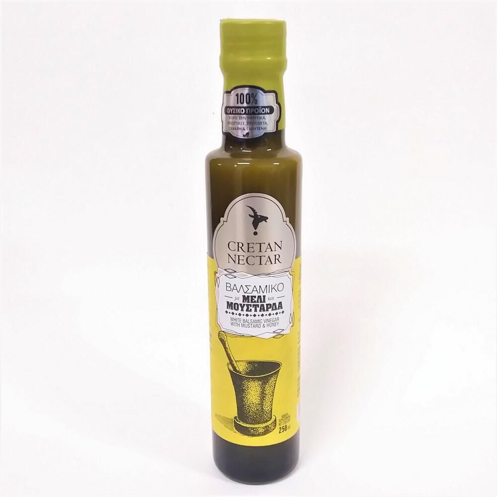 Βαλσάμικο ξύδι με μέλι & μουστάρδα – Cretan Nectar