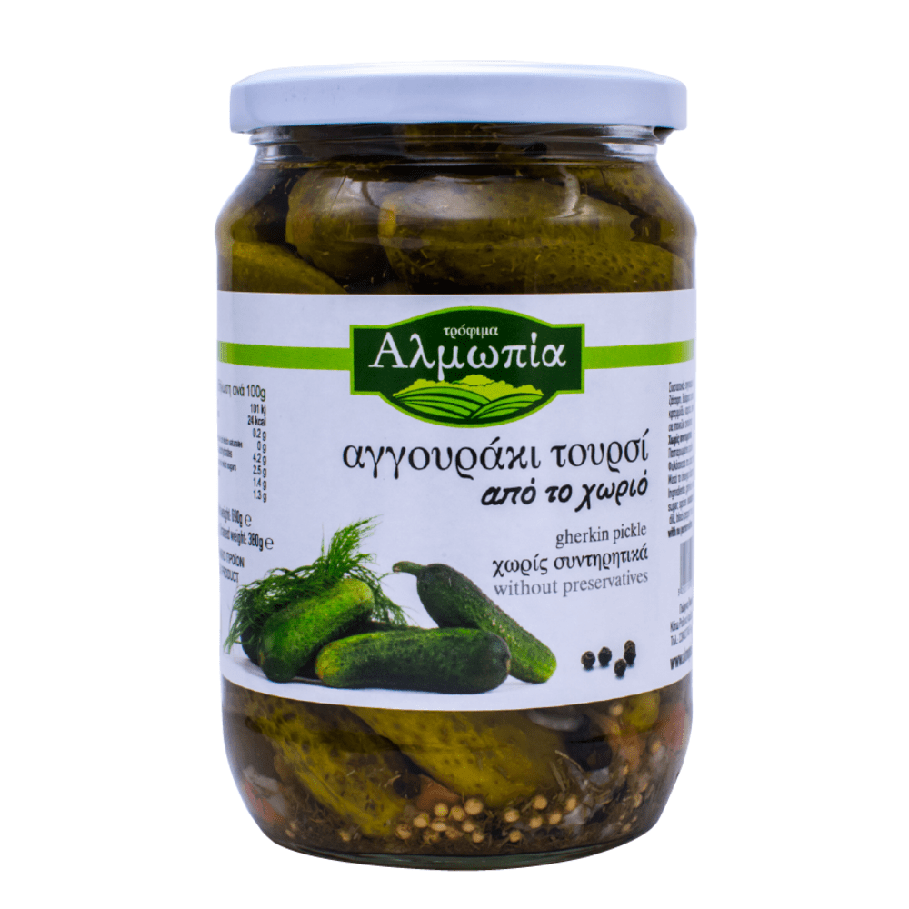 Αγγουράκι Τουρσί– Αλμωπία