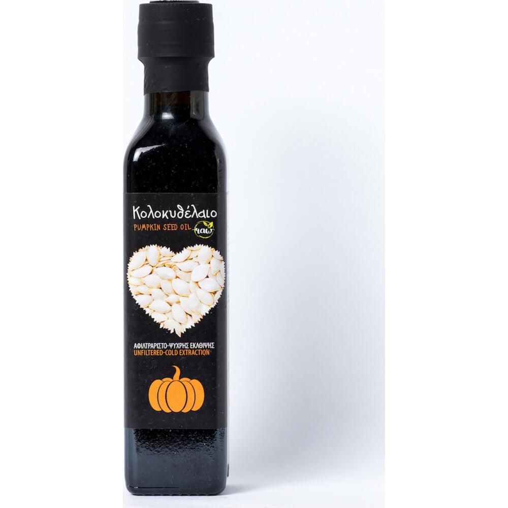 Κολοκυθέλαιο ψυχρής έκθλιψης 250 ml – Από Καρδιάς