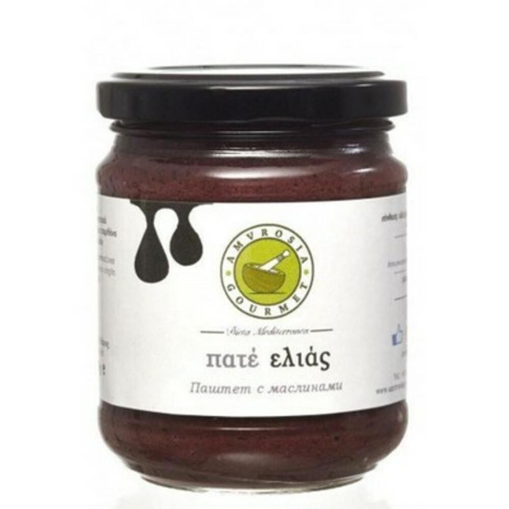 Πατέ μαύρης ελιάς - Simply Greek