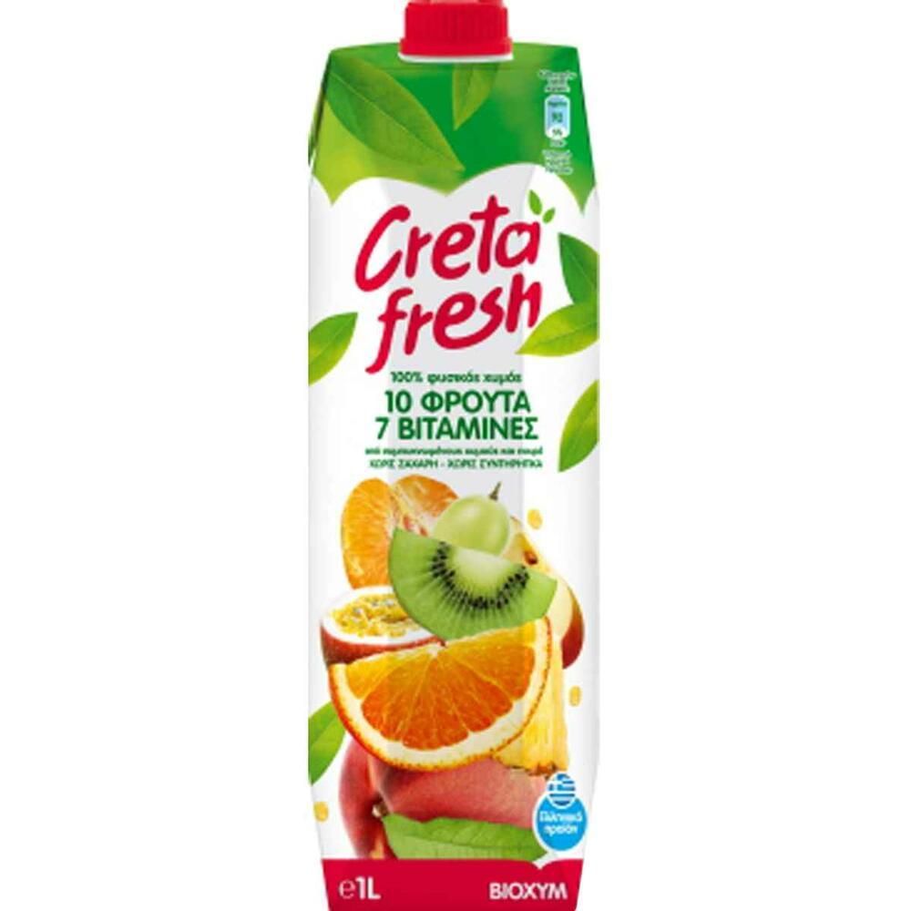 Χυμός 10 φρούτα – Creta Fresh