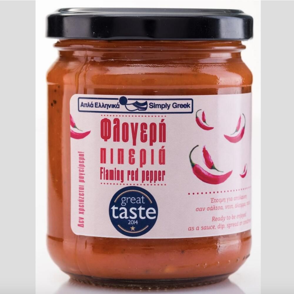Άλειμμα Φλογερής Πιπεριάς - Simply Greek