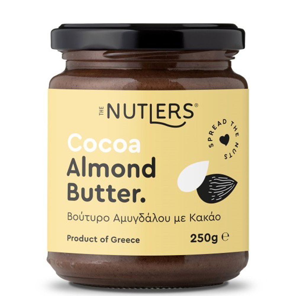 Βούτυρο Αμυγδάλου με Κακάο 250 γρ - The Nutlers