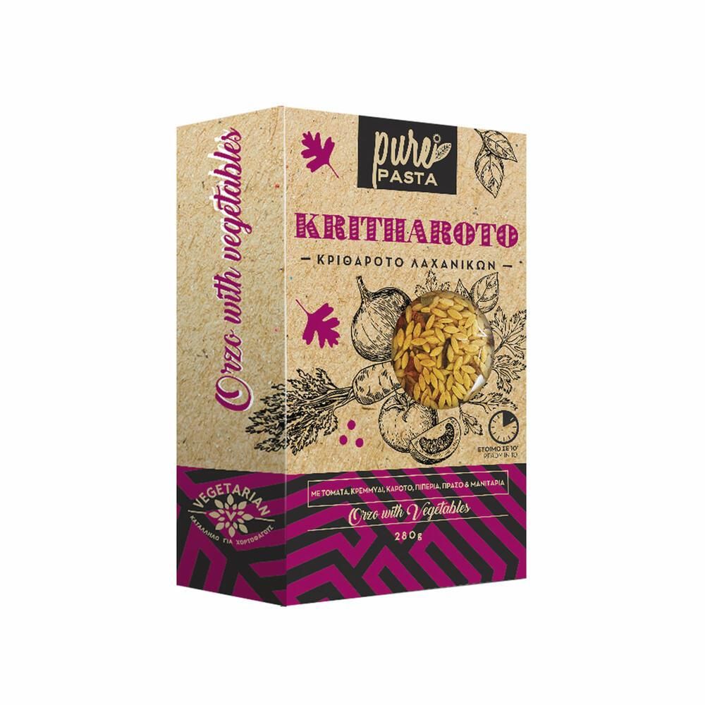 Κριθαρότο Λαχανικών - Pure Pasta