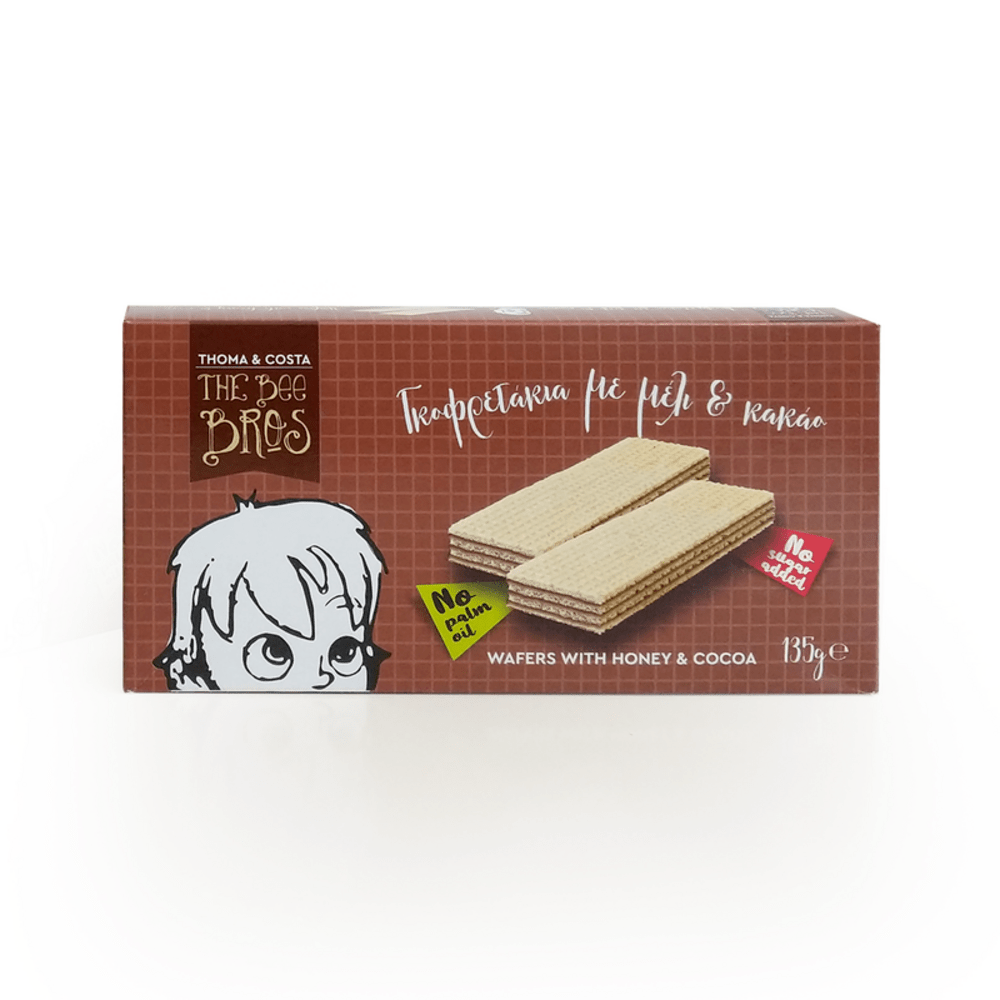 Γκοφρετάκια με μέλι και κακάο – The Bee Bros